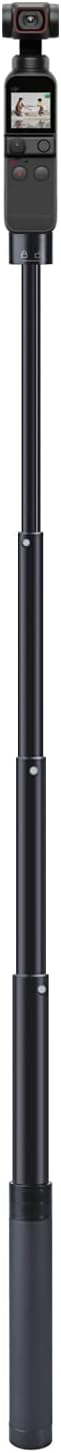 Extension Rod for Gimbal, 29in Selfie Stick Compatible with Gimbal Stabilizer DJI OM 5/4 Osmo Mobile 3 2/Feiyu/Zhiyun Smooth 5 Q & 4 and All Gimbles with 1/4" Thread Handheld Pole Go Pro Action Camera