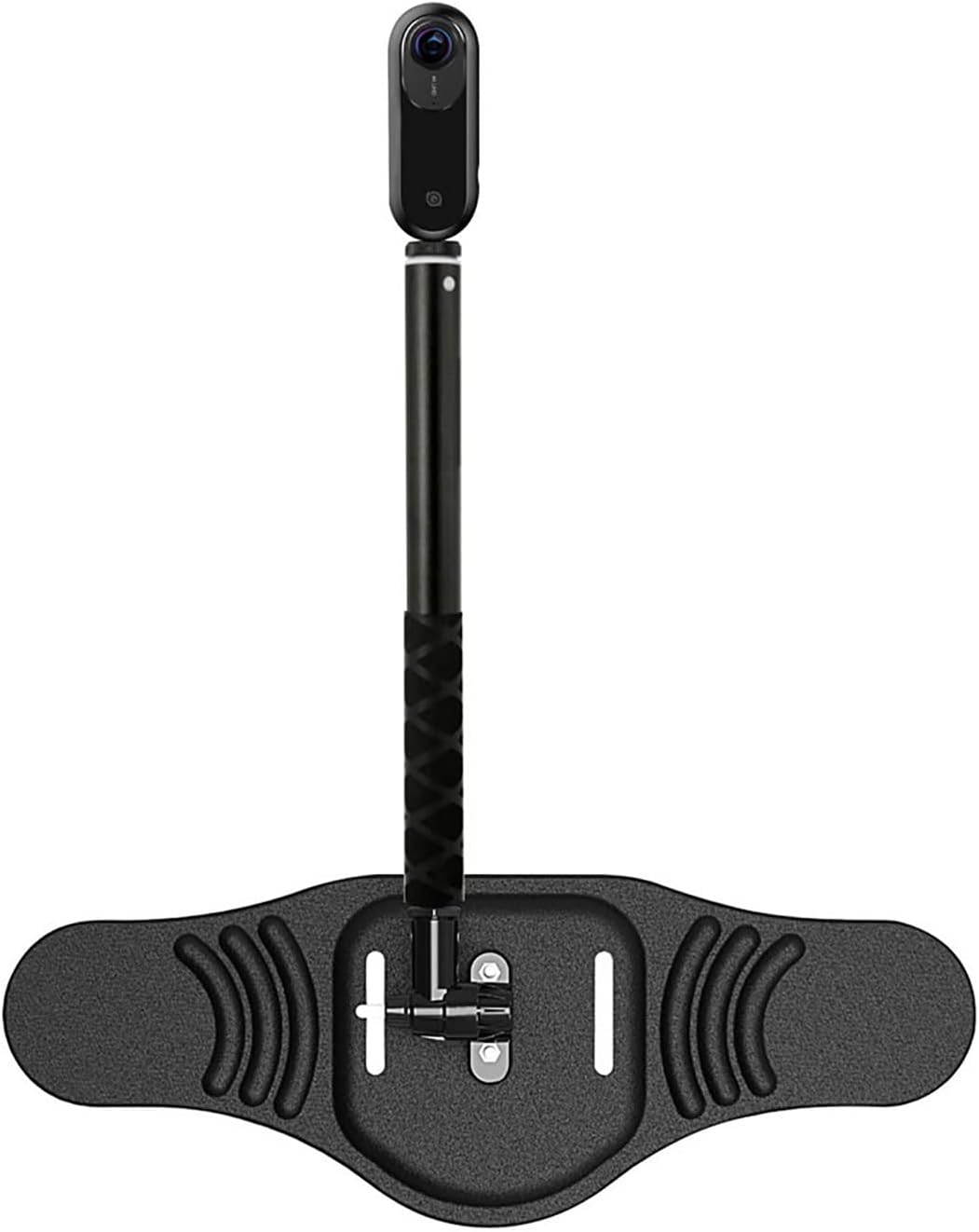 LICHIFIT Camera Waist Belt + 1.2m Selfie Stick for GoPro for Insta360 for Fusion Action Camera/Panorama Camera Outdoor Holder Waistband Waist Mount Bracket Strap