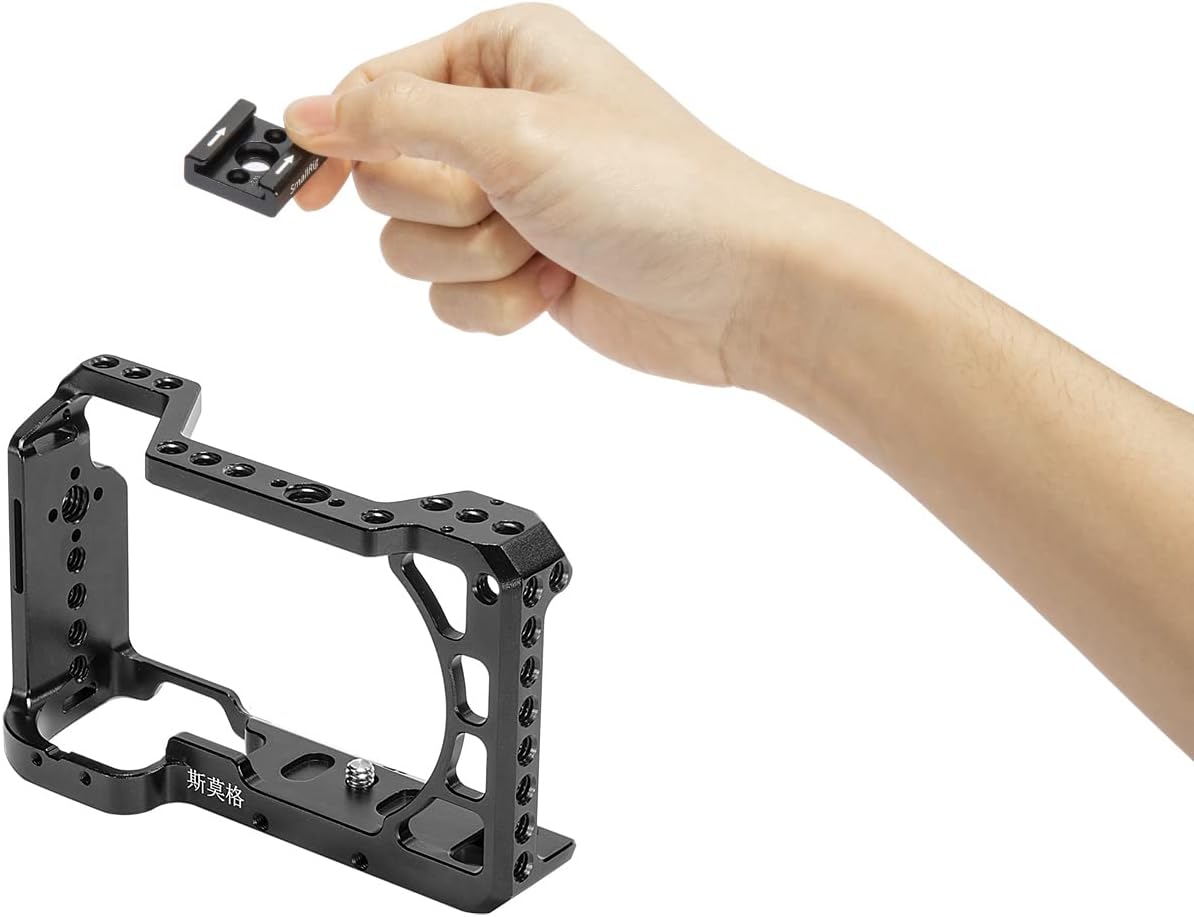 SmallRig Cold Shoe Mount (2pcs Pack) with 1/4"-20 Thread for Camera Cage Flash LED Monitor Microphone - 2060