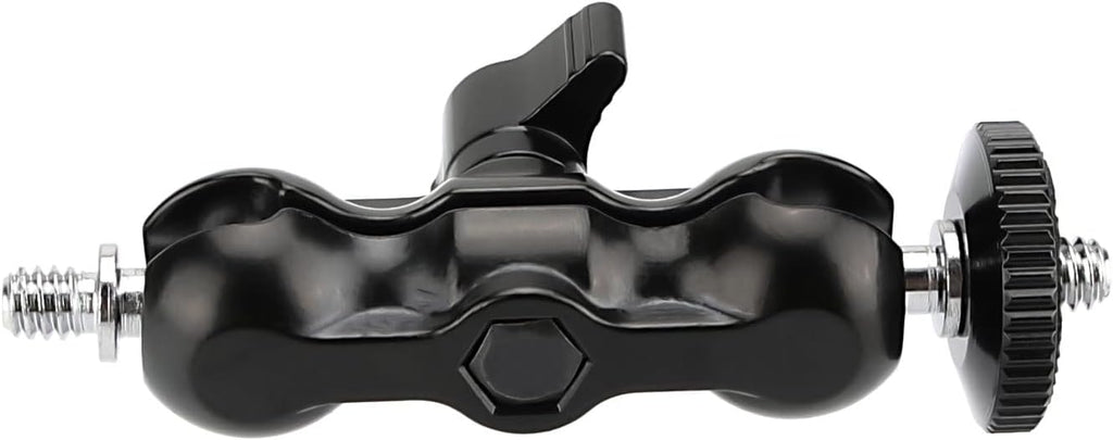 CAMVATE Universal Magic Arm with 1/4"-20 Thread(Black,2 Pieces) - 2080