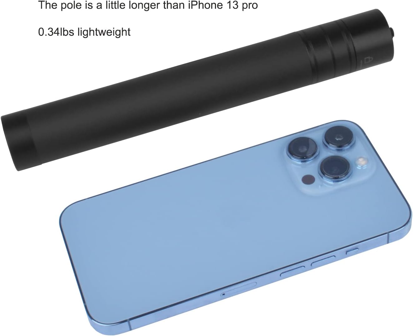 Extension Rod for Gimbal, 29in Selfie Stick Compatible with Gimbal Stabilizer DJI OM 5/4 Osmo Mobile 3 2/Feiyu/Zhiyun Smooth 5 Q & 4 and All Gimbles with 1/4" Thread Handheld Pole Go Pro Action Camera