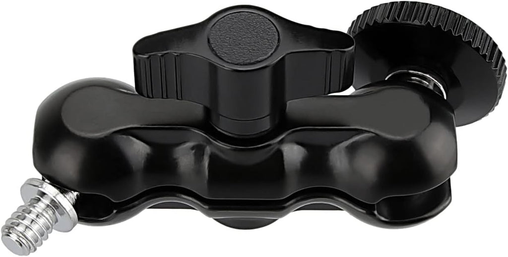 CAMVATE Universal Magic Arm with 1/4"-20 Thread(Black,2 Pieces) - 2080