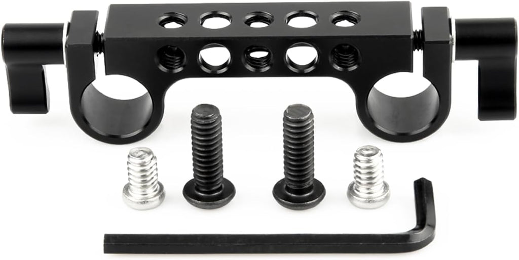 NICEYRIG 15mm Rod Clamp with 1/4"-20 Standard Thread for Camera Shoulder Rig and DSLR Camera Rig