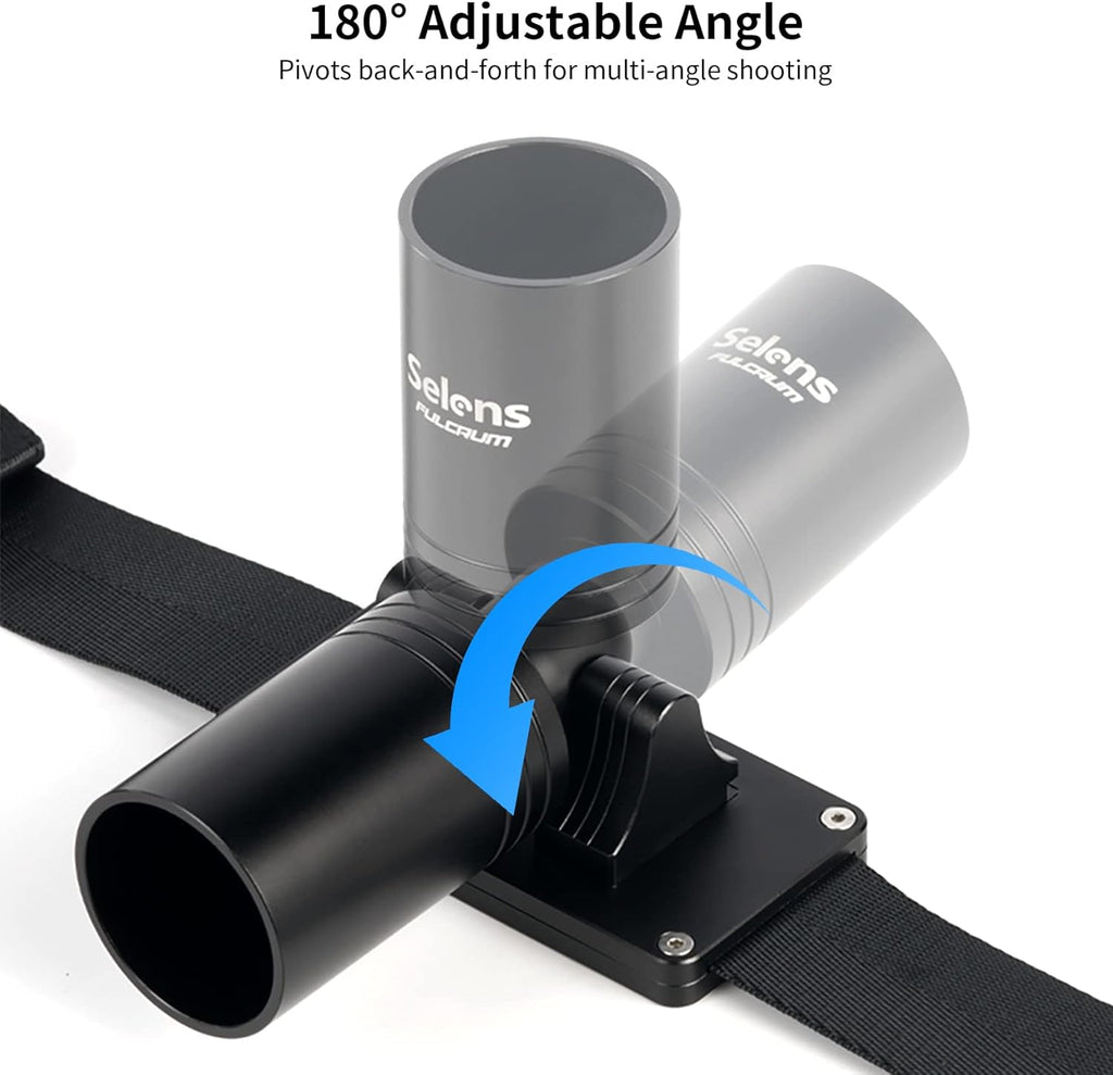 Selens Camera Gimbal Belt, Gimbal Stabilizer Weight Support Hip Belt Waist Mount for Long Standing Filming, Compatible with Ronin S DJI RS2/RSC2, Zhiyun Crane 2, Crane Plus, Moza Air 2, AirCross