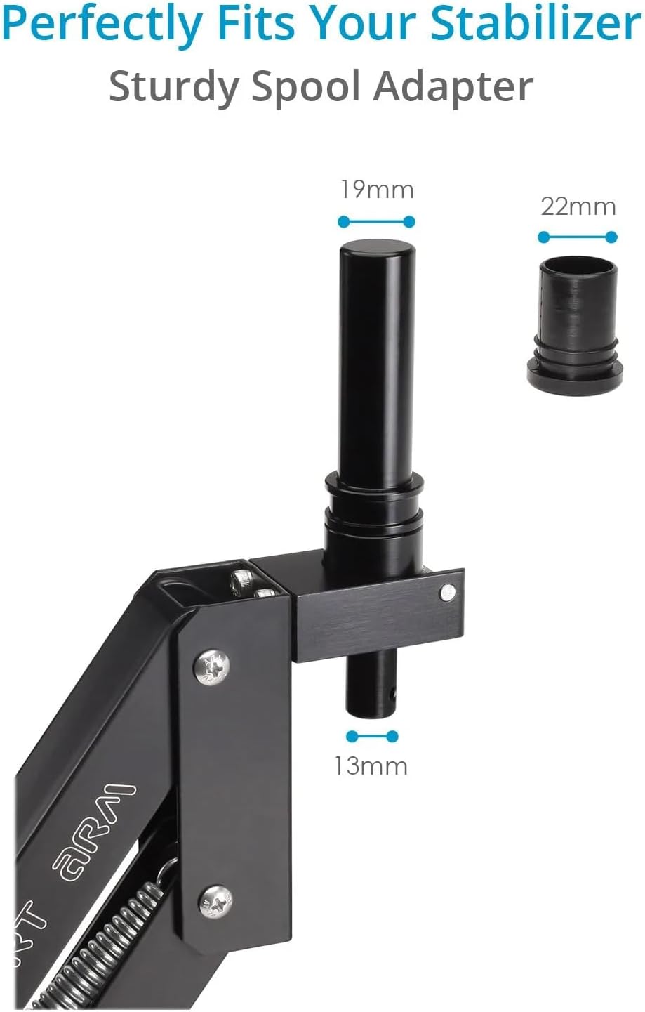 FLYCAM Comfort Stabilizing Arm & Vest for Flycam 5000/3000/DSLR Nano Handheld Camera Video Steadycam Stabilizer up to 5kg | Stabilization Body Mount System for camcorders Stabilization (CMFT-AV)