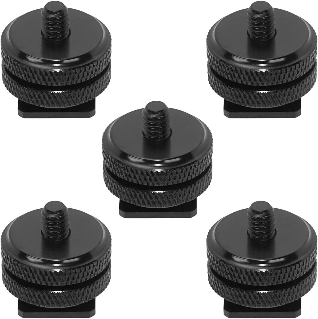 SIOTI Camera Mount Adapter, Flash Mount (Hot Shoe to 1/4")