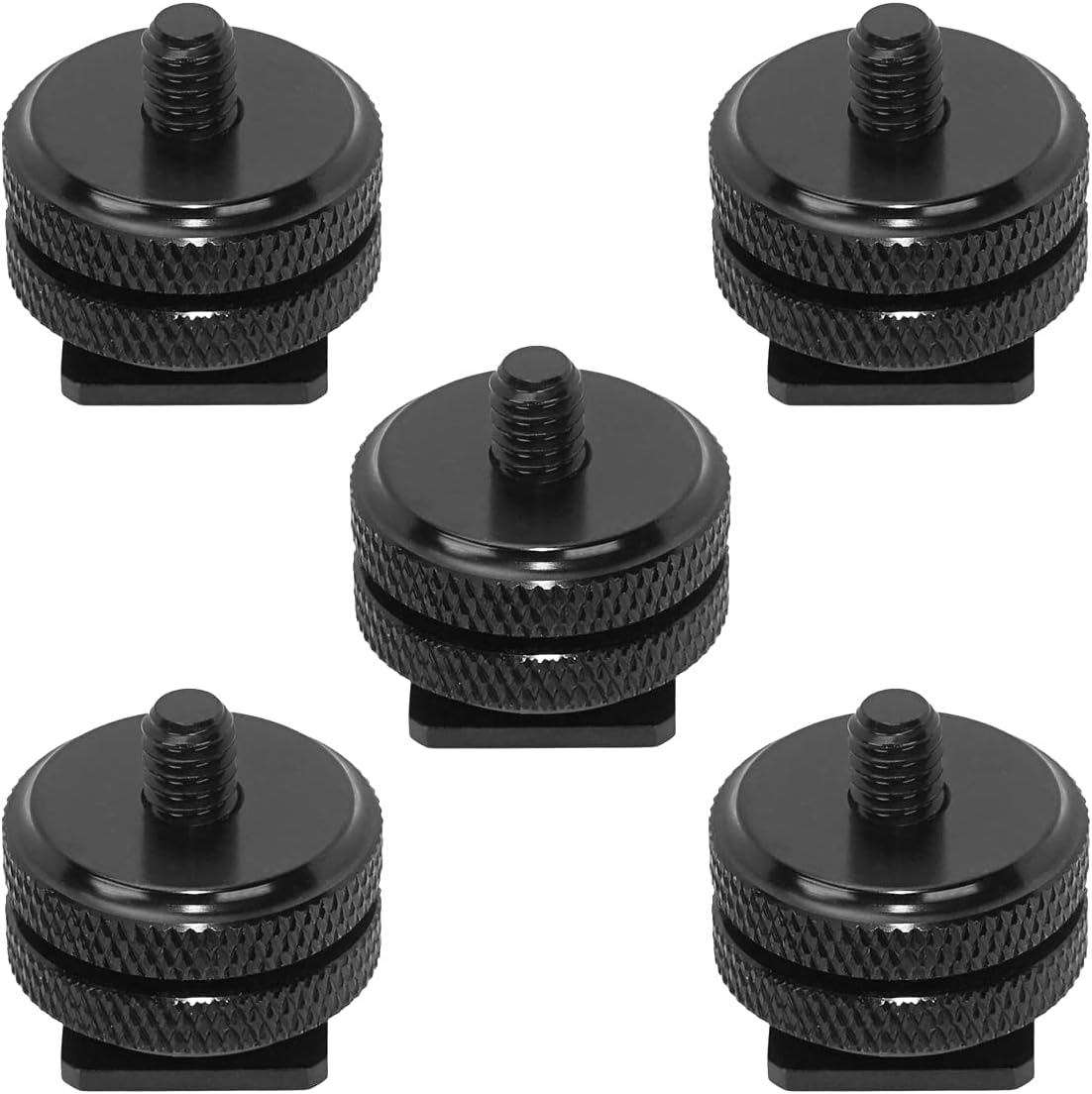 SIOTI Camera Mount Adapter, Flash Mount (Hot Shoe to 1/4")