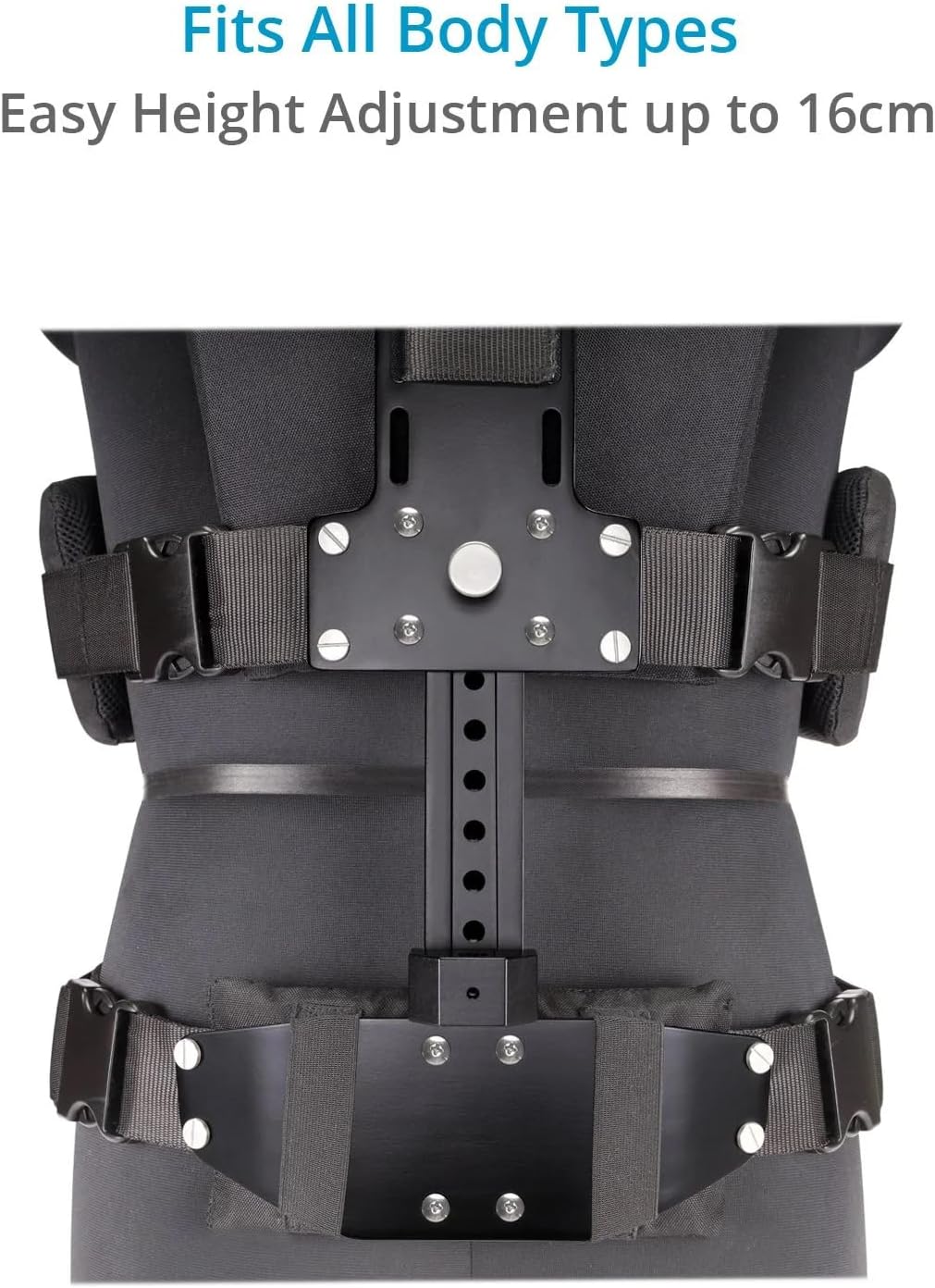 FLYCAM Comfort Stabilizing Arm & Vest for Flycam 5000/3000/DSLR Nano Handheld Camera Video Steadycam Stabilizer up to 5kg | Stabilization Body Mount System for camcorders Stabilization (CMFT-AV)