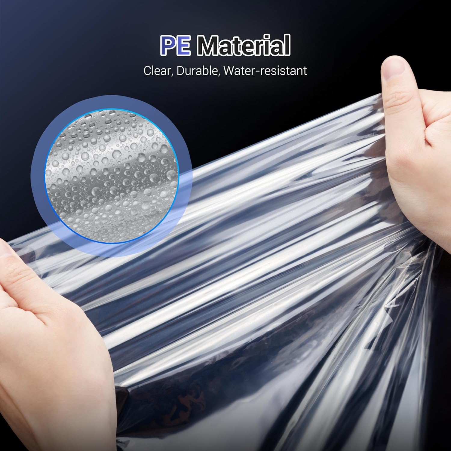 2Pack Clear Stabilizer Rain Cover,Gimbal Stabilizer for Camera Raincoat fits DJI RS 4 Pro RS4 RS 3 Mini Pro,RSC 2,RS 2,Ronin-SC S, Weebill 3S,Crane M2S & More Stabilizer Below 16.3x8.6x7.7